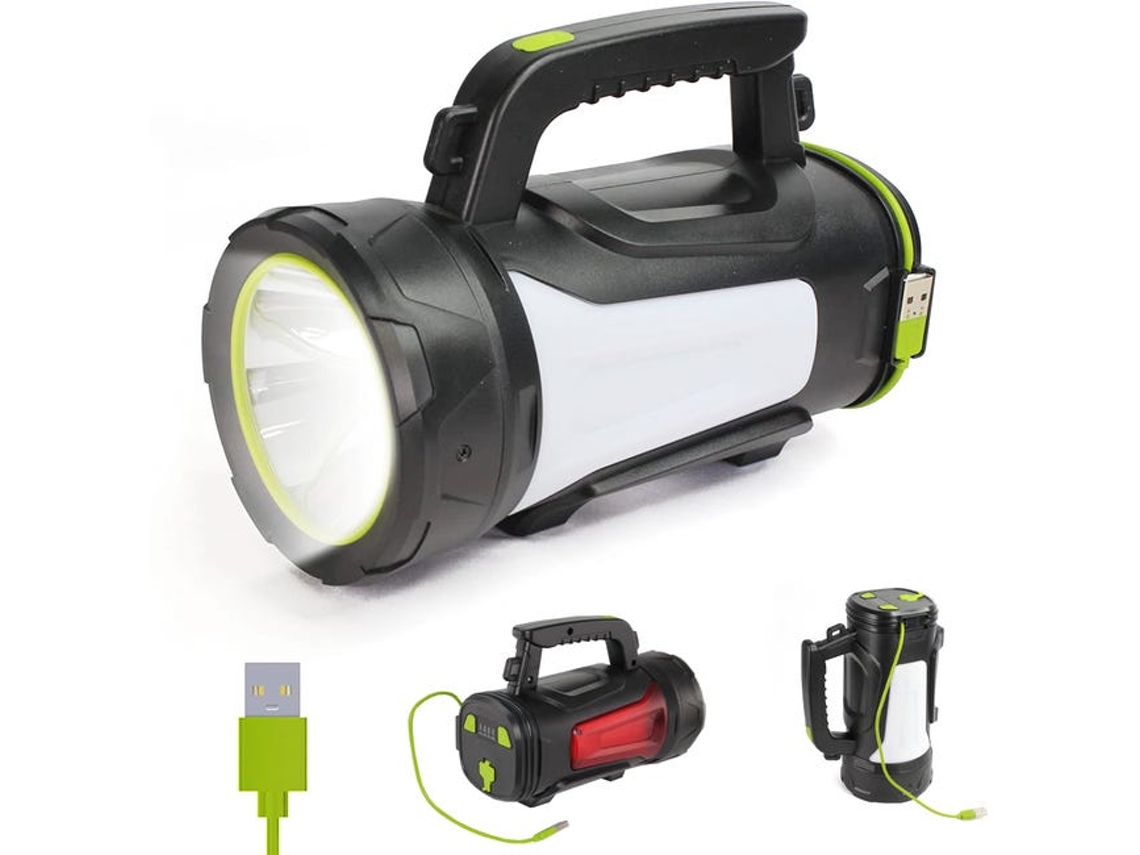 Lanterna Led 1000 Lúmens Portátil Para Exterior
