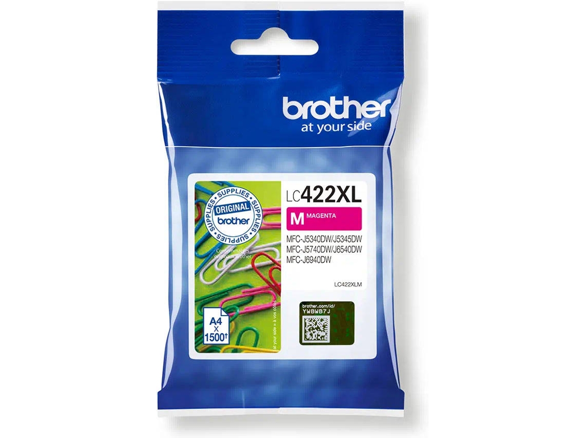 Tinteiro BROTHER XL Magenta (LC422XLM)