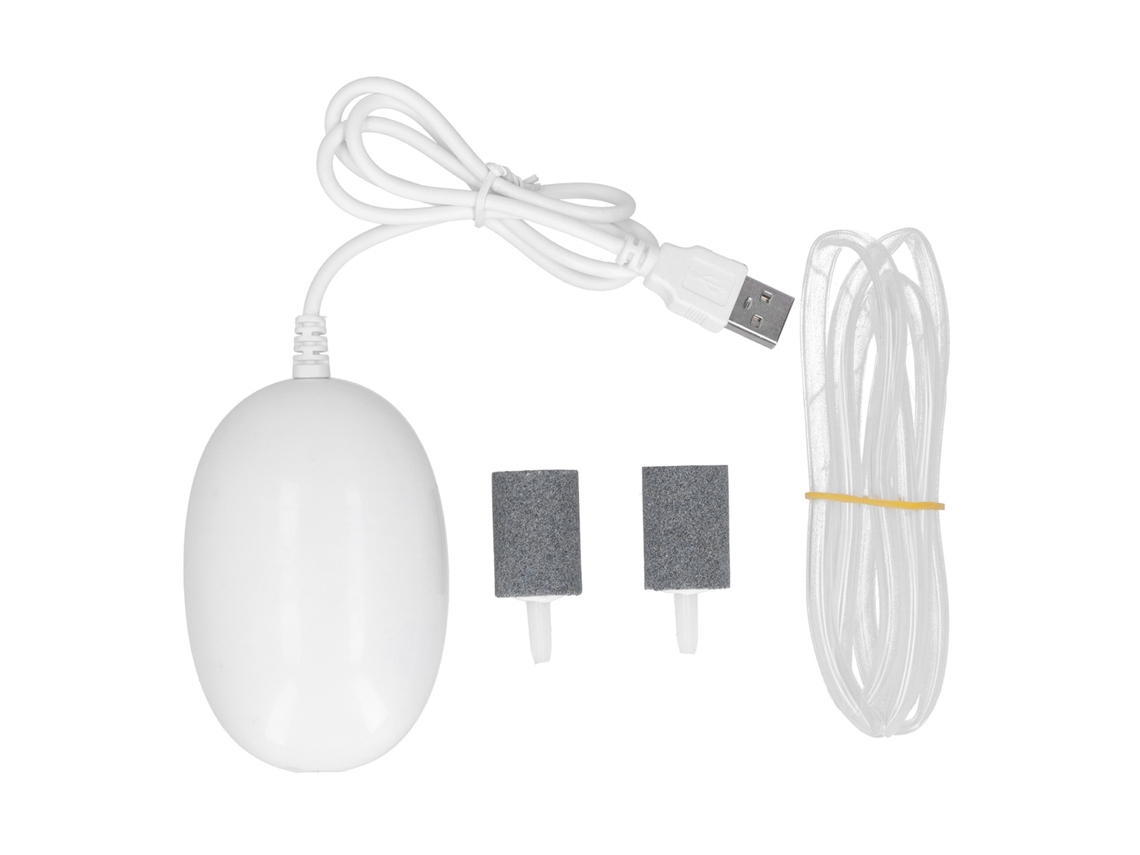Bomba de Ar Usb para Peixes Carro e Aquário