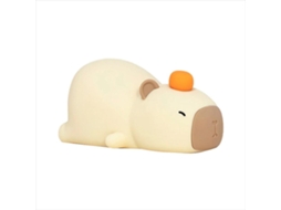 Luminária Noturna Capivara de Desenho Animado, Presente de Aniversário, Luminária Noturna Ambiente, Abajur de Cabeceira para Dormitório BRILVIBERA