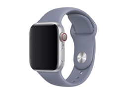 Bracelete Silicone Lisa Cinzento Lilás