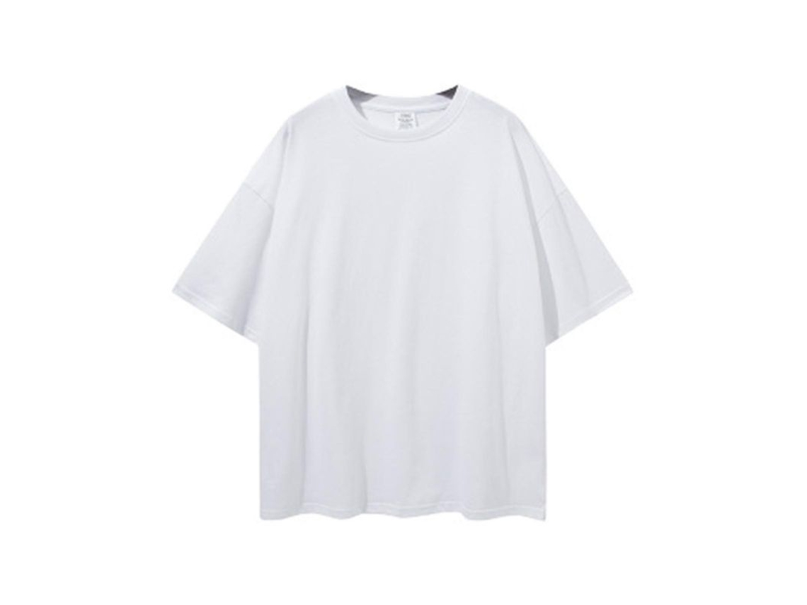 Camiseta De Algodão De Qualidade Superior, Confortável E Versátil Para Dia A Dia E Aventuras Branco