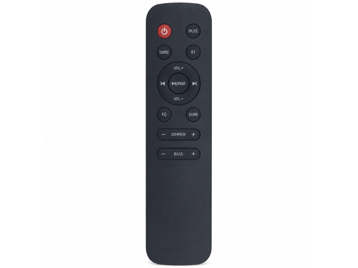 Comando À Distância Compatível Com Sistemas De Áudio Hisense En512a5h_zhd