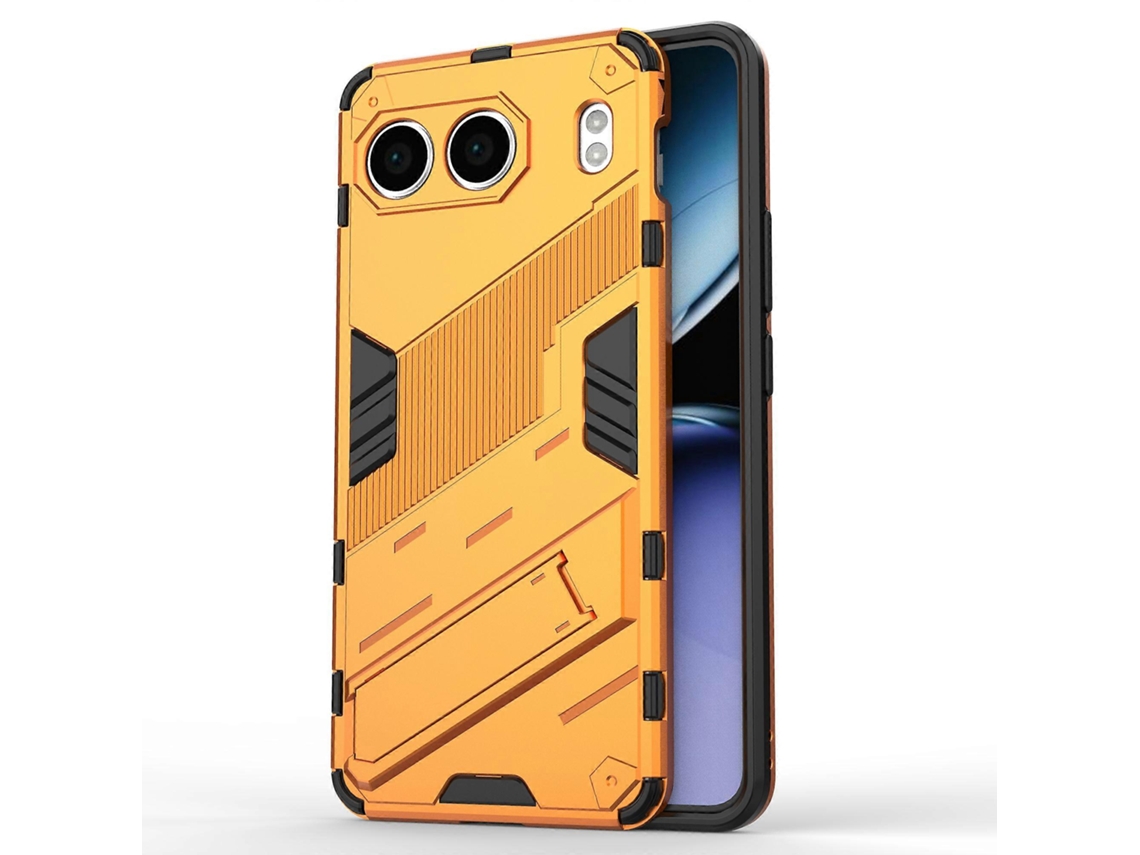 Compre Capa De Pctpu À Prova De Choque Com Suporte Laranja Para Oneplus Nord 4