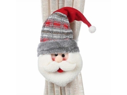 Fivela De Cortina Natalina Com Boneco Neve, Decoração Fofa, Criativa Para Janela Casa, Natal Aquaforge