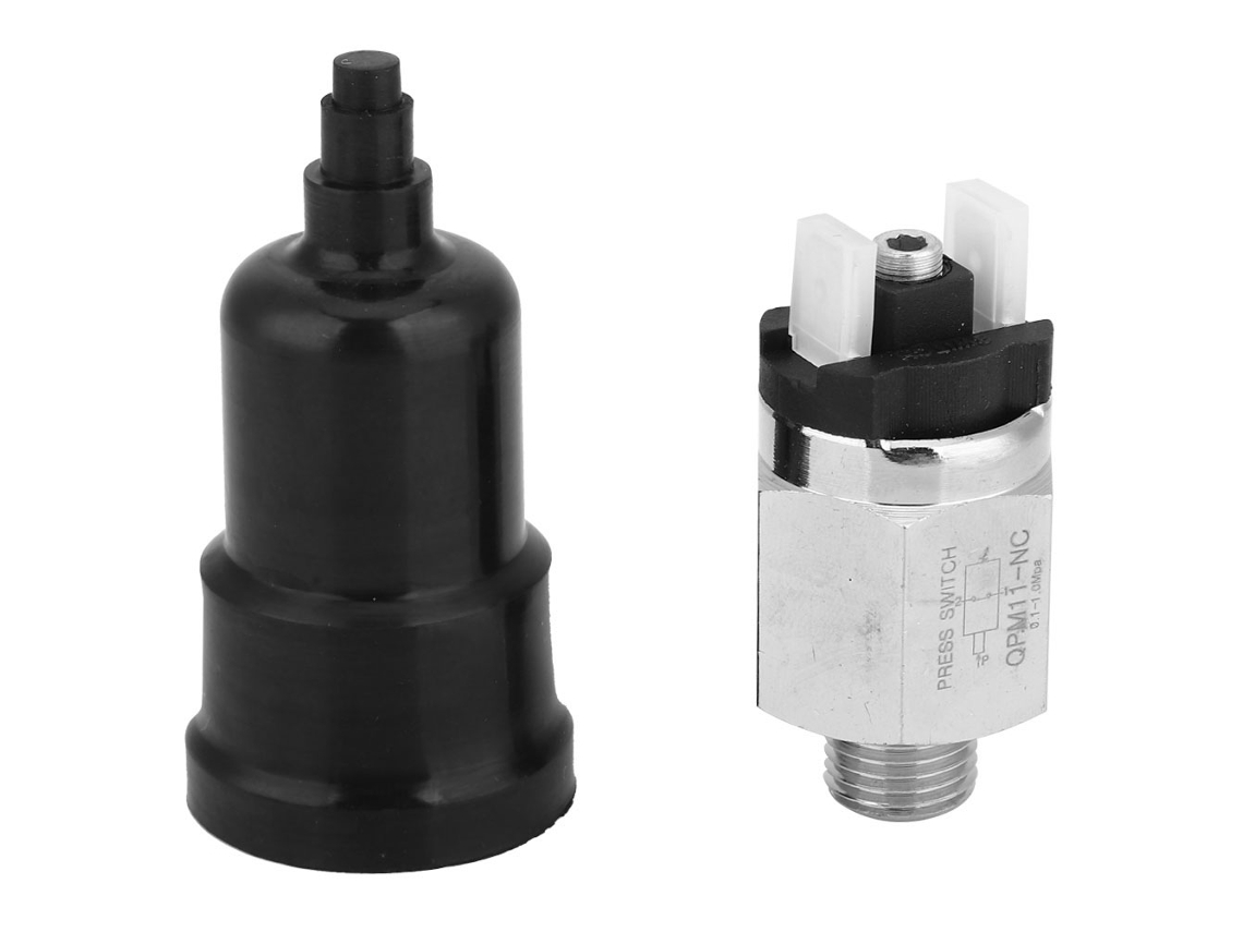 Interruptor De Pressão Ajustável Qpm11-nc Normalmente Fechado G1/4in Ac220v 48vac/dc Ip54