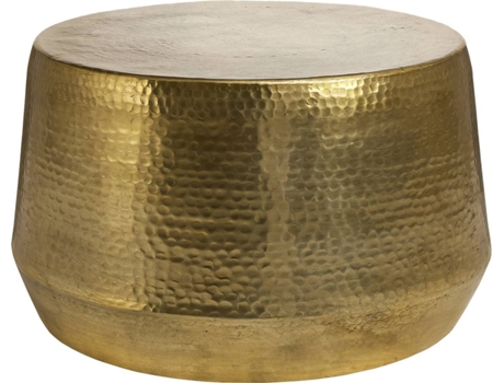 Mesa de Centro  Bordeaux Alumínio Dourado (60 x 37 cm)