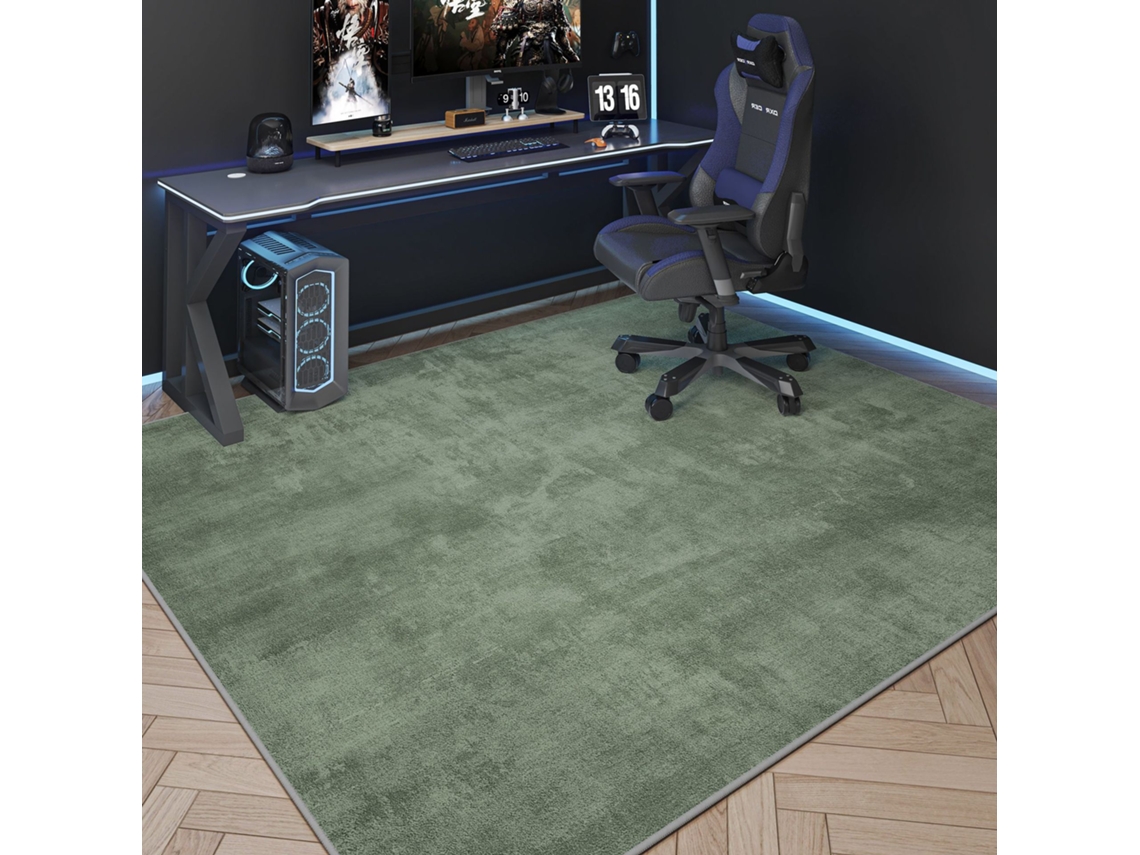 Tapete Protetor Para Cadeiras, (verde Escuro - 100x160 Cm) Cuich