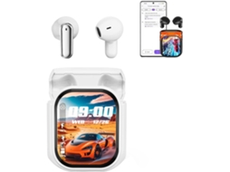 Fones De Ouvido Com Cancelamento Ruído E Tela Colorida Para Tradução, Fones De Ouvido Intra Auriculares Para Tradução A
