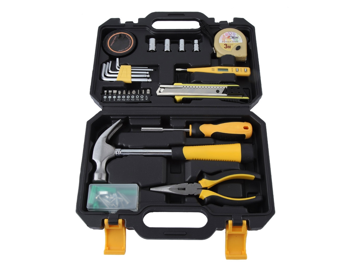 Conjunto De Ferramentas Domésticas Laxiscreed Para Reparações E Bricolage Em Casa