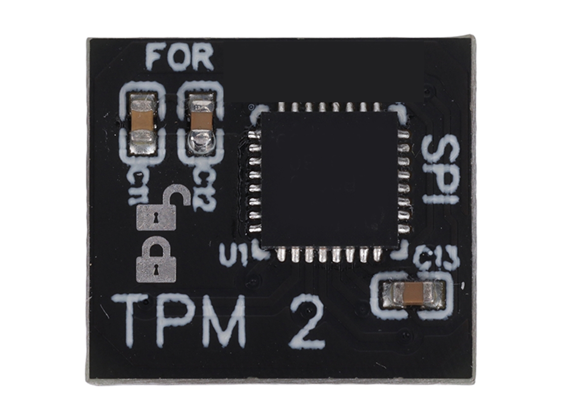 Módulo de Segurança TPM2.0 com Interface SPI 12 Pinos para MSI