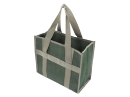 Bolsa De Ferramentas De Boca Larga De Lona Verde Od, Resistente À Água, Grande Capacidade, 35x29x17cm Para Eletricistas