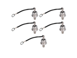 5 Peças Diodo Retificador Latão 40a 1.2kv Zx40
