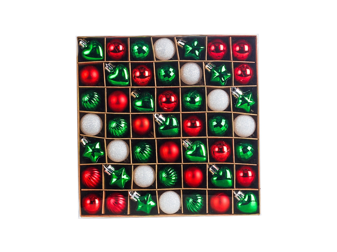 Decorações De Natal: Bolas De Natal De Formato Irregular De 3 Cm/62 Polegadas, Caixa De Presente, Enfeites Para Árvore De Natal.
