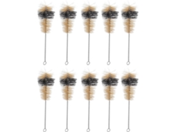 Conjunto De 10 Escovas Limpeza Para Frascos Laboratório Doitool, Práticas E Úteis Para Limpar O Interior Fundo Dos