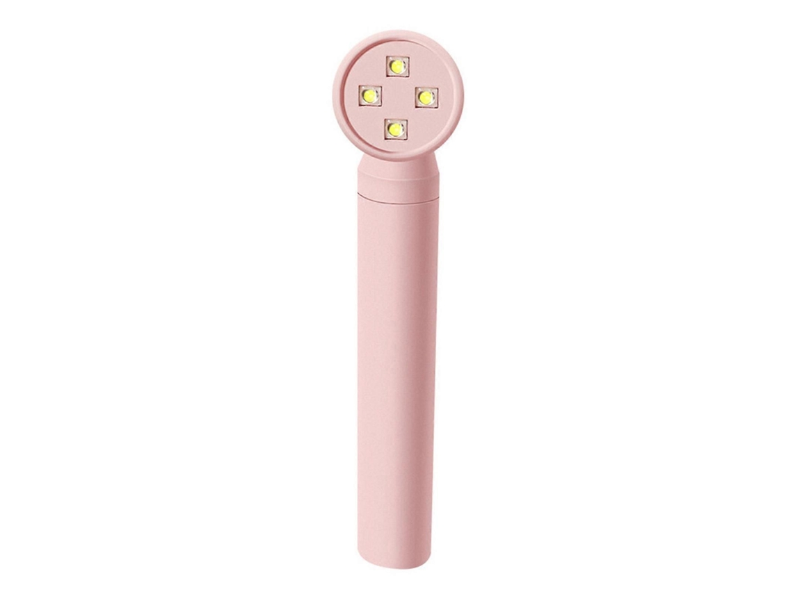 Lâmpada de Unha Portátil Recarregável 12w 4 Led 40s Timing Mini Gel Secagem Esmaltes Ferramentas Arte Unhas Uv Luz Secador GOKOCO