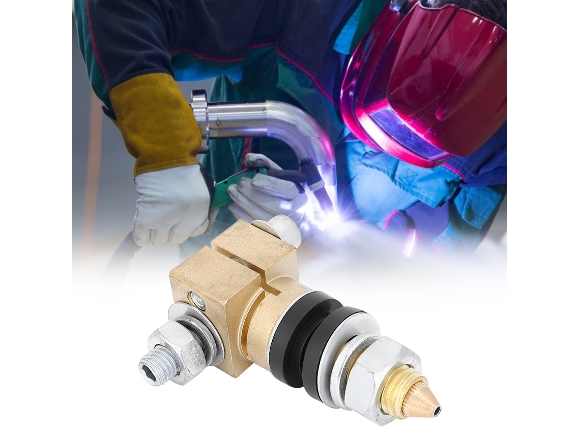 Adaptador De Painel De Soldadura Com Conector Central Para Alimentador De Fio E Pistola De Soldadura Mig