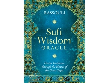Livro Sufi Wisdom Oracle de Rassouli (Inglês)