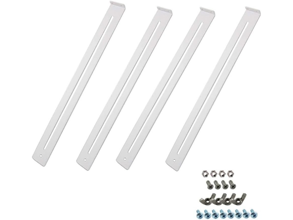 Kit De Reparo Gaveta Ajustável Com Suportes Aço Para Melhorar A Estabilidade Sistemas Gavetas Madeira Mdf E Aglomerado B