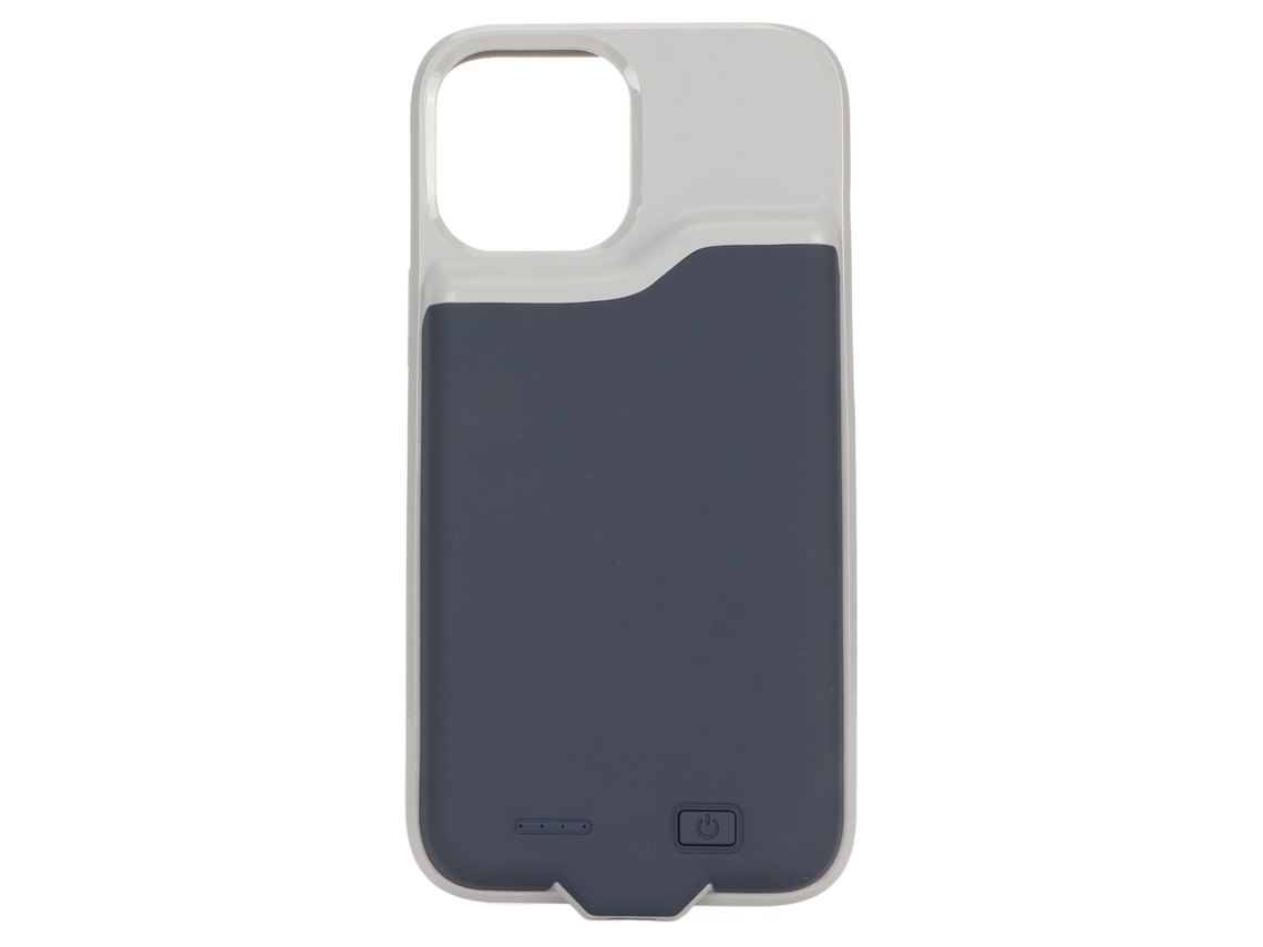 Estojo de Bateria Carregador Externo 5500mah para iPhone 12 Pro Max 6.7 polegadas Azul S/MARCA