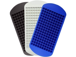 Formas de Gelo Mini 160g Silicone Quadrado 3 Peças S/MARCA