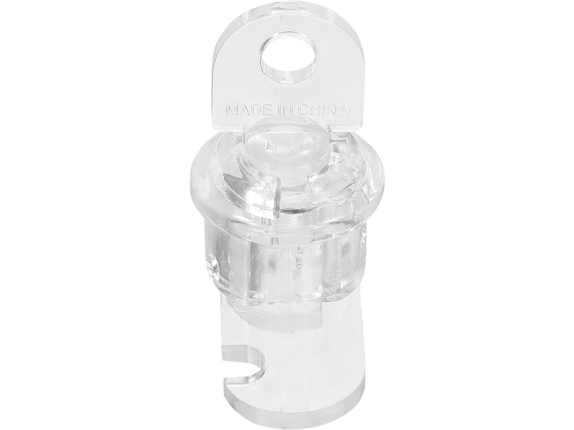 Fechadura De Acrílico Transparente Com Chave, 1 Conjunto | Design Compacto E