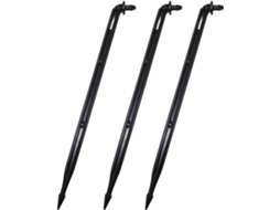 Kit de Irrigação Jardim com 60 Aspersores Pontas Farpadas em Formato Flecha Curva para Estufas e Outros