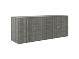 Garden Storage Cabinet, Garden Storage Cabinets Vidaxl Cinzeto Rattan / Vime (n/a)