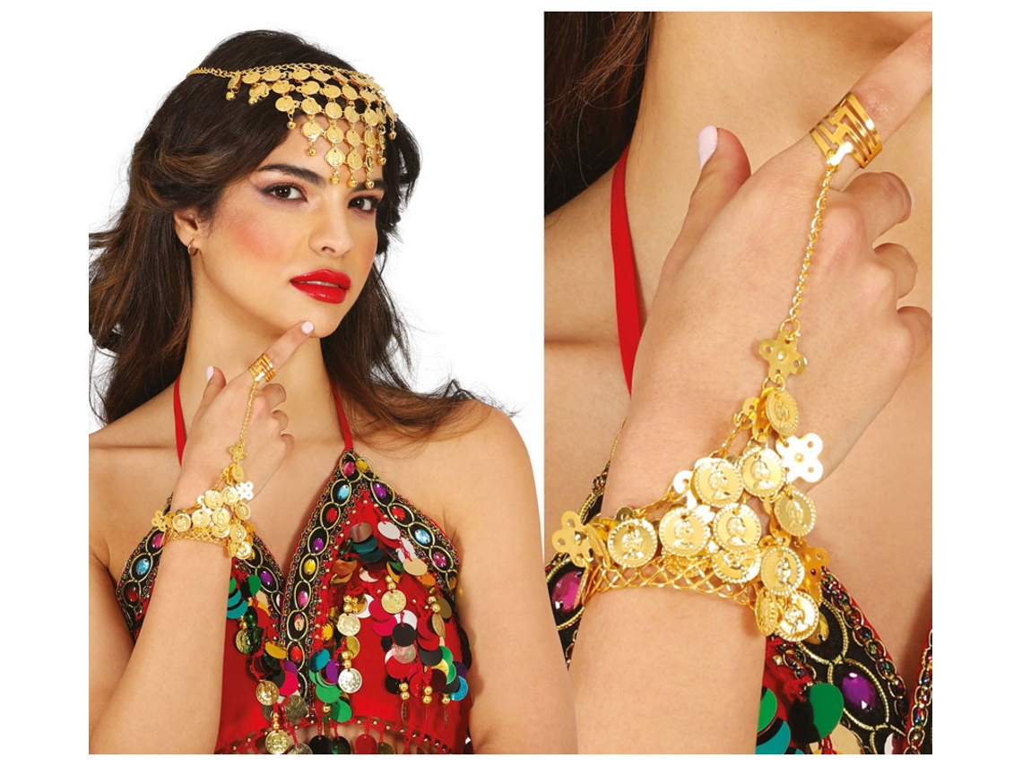 Pulseira Zingara com Medalhas de Ouro