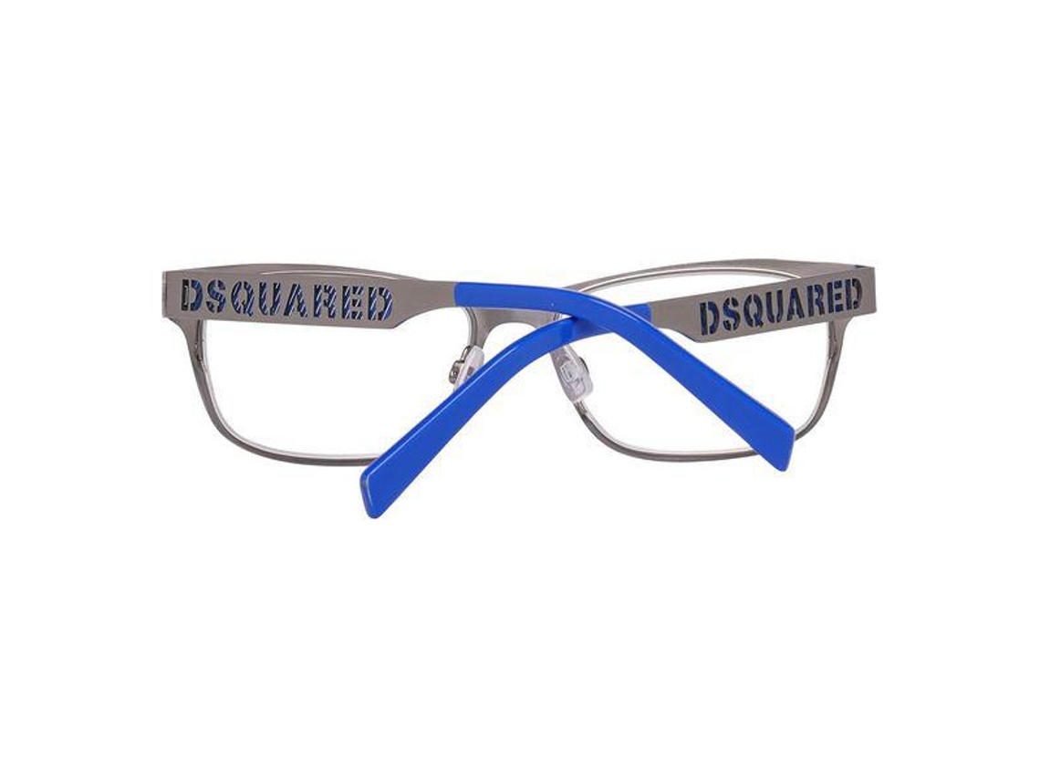 Armação de Óculos Homem Dsquared2 Dq5097-015-52 Prateado Ø 52 Mm
