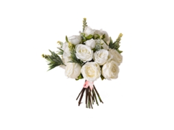 Flores artificiais estilo europeu com rosas para decoração e fotos em sala de estar LAXISCREED