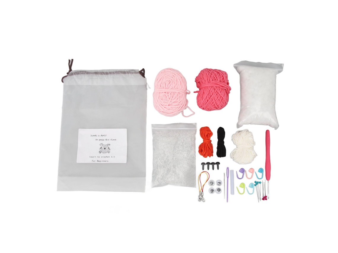 Business kit de Crochê Iniciante com Vídeo Tutorial Urso Coruja Fofo Linha Extra 40% Presente de Aniversário Dia Das Mães