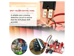 Placa De Controle De Ferro De Solda A Ponto, Controle De Tempo E Corrente Aquaforge (40a)