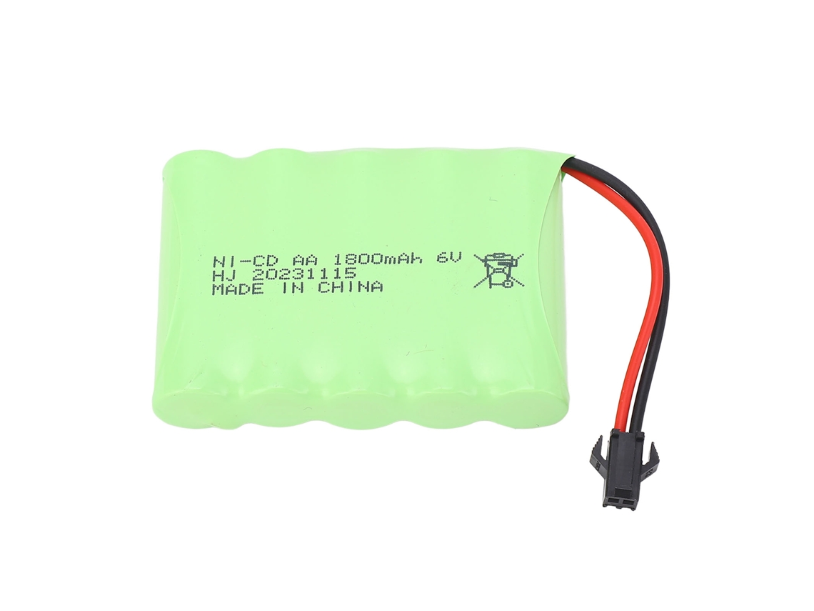 Mali bateria Recarregável de Lítio 6v 1800mah Plug Sm para Carros Rc Leve Segura Substituição
