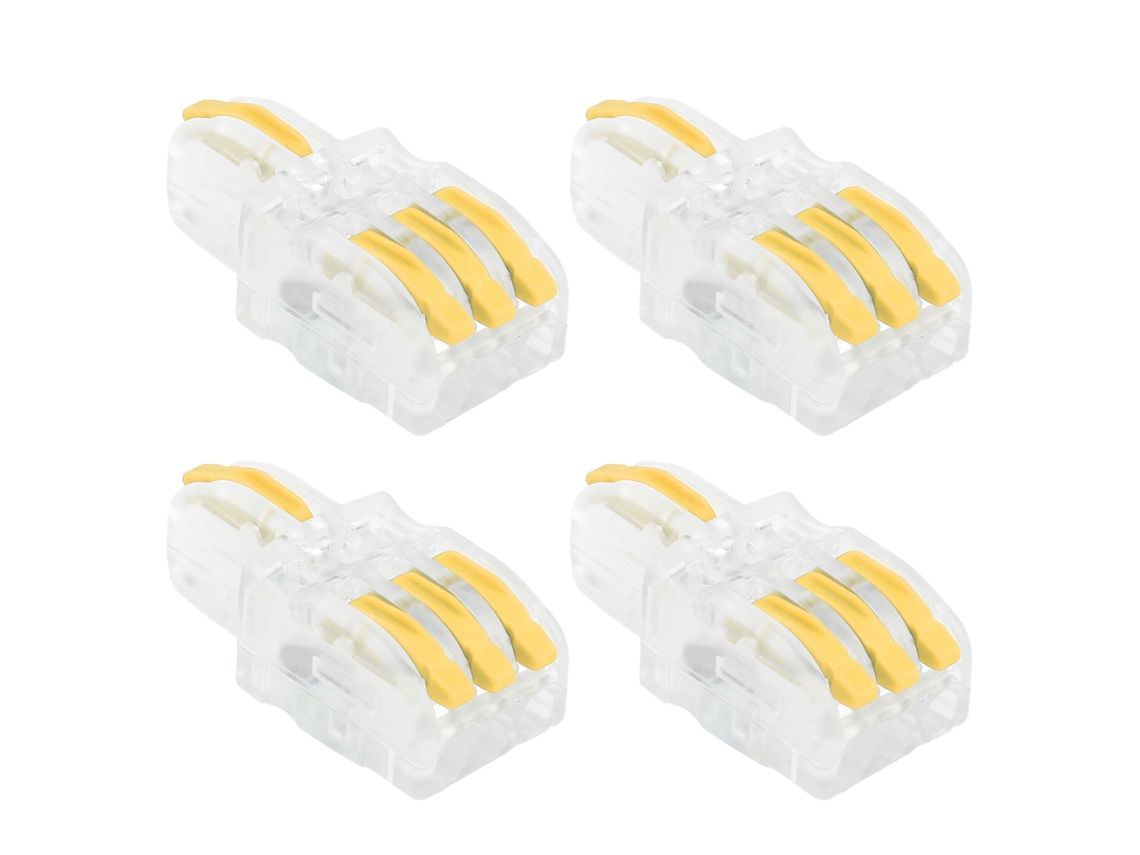 Laxiscreed Conector Spl Com 1 Entrada E 3 Saídas, De Pressão Para Ligações Rápidas