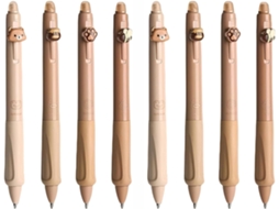 Conjunto De 8 Canetas Esferográficas Apagáveis, Tinta Preta, Caneta
