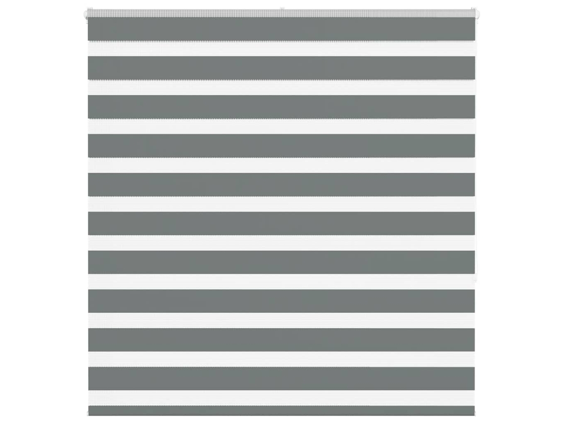 Cortina de zebra VIDAXL Cinzeto Poliéster (150 x 150 cm)