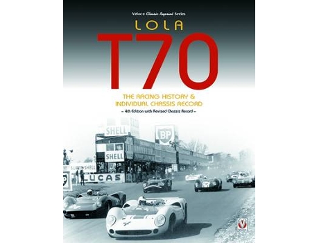 Livro lola t70 - the racing history & individual chassis record de john starkey (inglês)