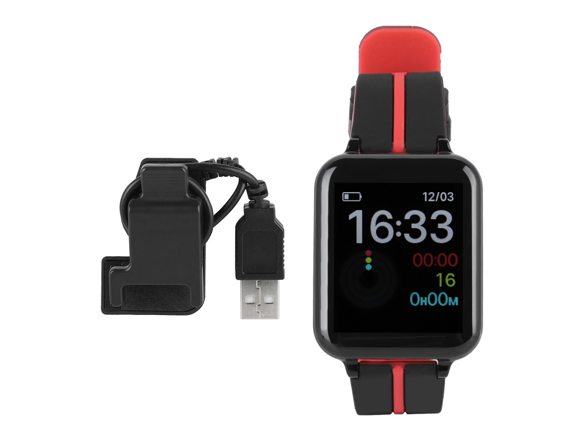 Pulseira inteligente com conexão Bluetooth e rastreamento de atividades EOOCOO