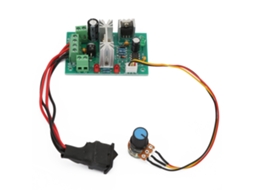 Laxiscreed Controlador De Velocidade Para Motores Dc 5-30v, Reversível E Pwm Para Controlo Fácil