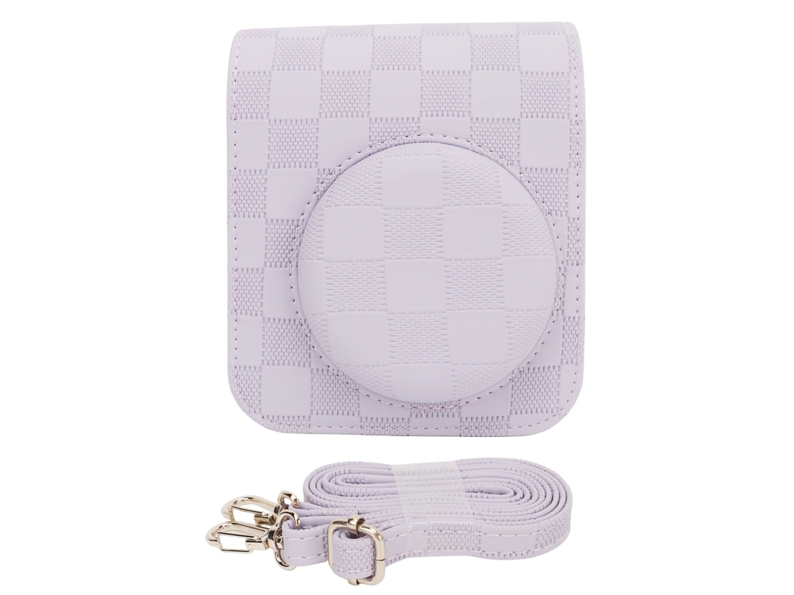 2026 funda Protectora para Cámara Instantánea Mini 12, Bolso de Cuero Pu Portátil para Viajes
