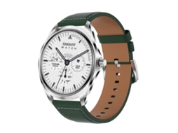 Smartwatch com Tela Amoled de 1 43 Polegadas Chamadas Bluetooth e Modos Esportivos Verde YEMAESRE