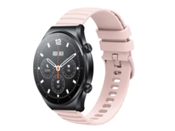 Pulseira De Silicone De Cor Sólida Com Padrão De Bolinhas Onduladas Para Xiaomi Mi Watch S1 Pro 22mm