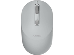 Rato MITSAI Portable (Outlet Grade A - Wireless - Casual - 1600 dpi - Cinza)