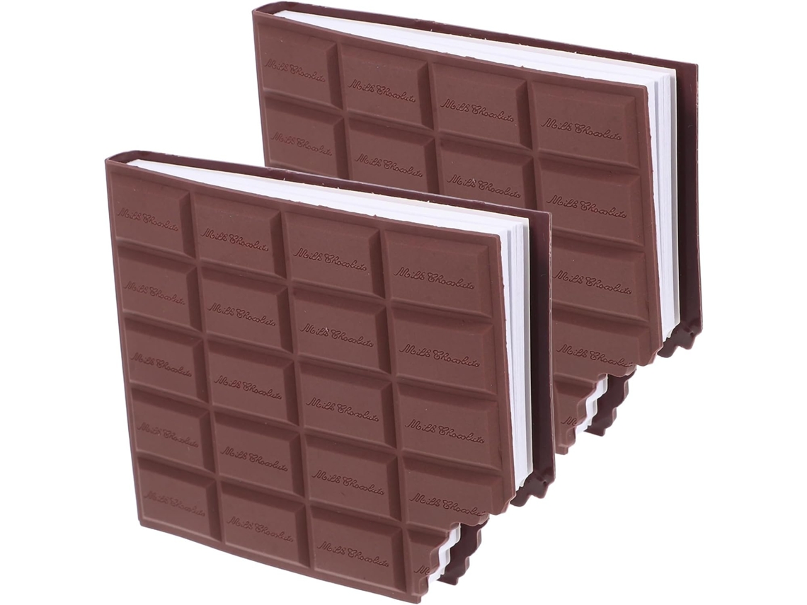 Carnet De Notes De Poche Parfumé Chocolat, Bloc De En Forme De Papel Adhésif Fort, Para L'école Maison