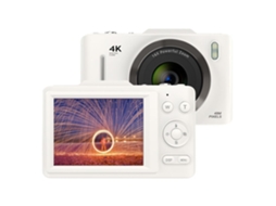 Máquinas Fotográficas Compactas VIGA EUROPE H16 para Estudantes 4K Hd 48Mp 16X Zoom Anti-Vibração 2.8 Blanco