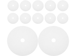 Tapetes De Silicone Redondos Para Desidratador Alimentos Stobaza, 12 Unidades, Antiaderentes E Reutilizáveis, Fáceis De