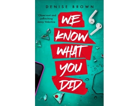 Livro We Know What You Did de Denise Brown (Inglês)