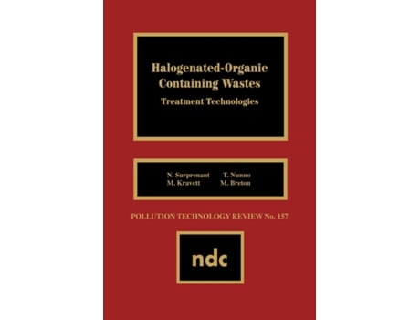 Livro Halogenated-Organic Containing Waste de Bozzano G Luisa (Inglês)