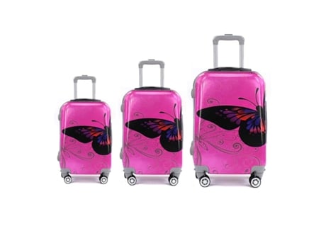 Mala de Cabine HUAXIN Borboleta (50x75x28cm)